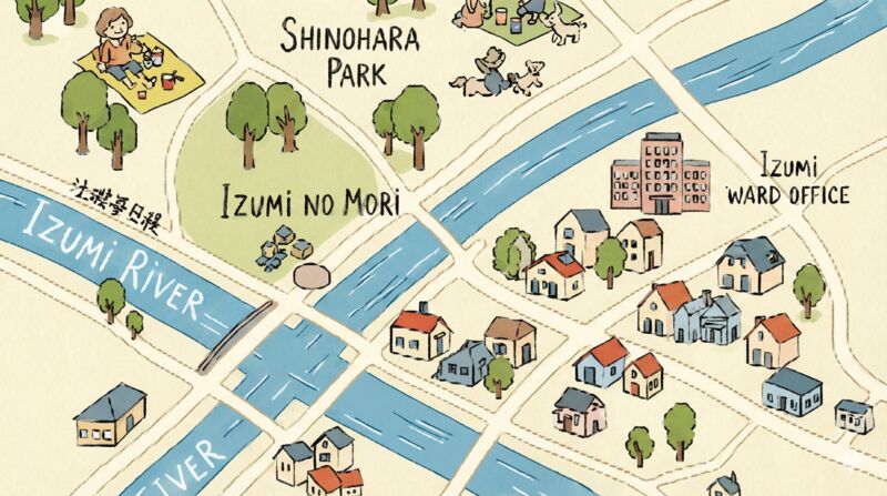 横浜市泉区の風景